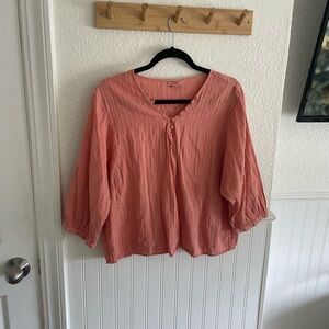 Elegant Peach Blouse for Women